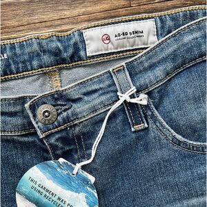 AG•ED blue jeans size 31 prima ankle denim